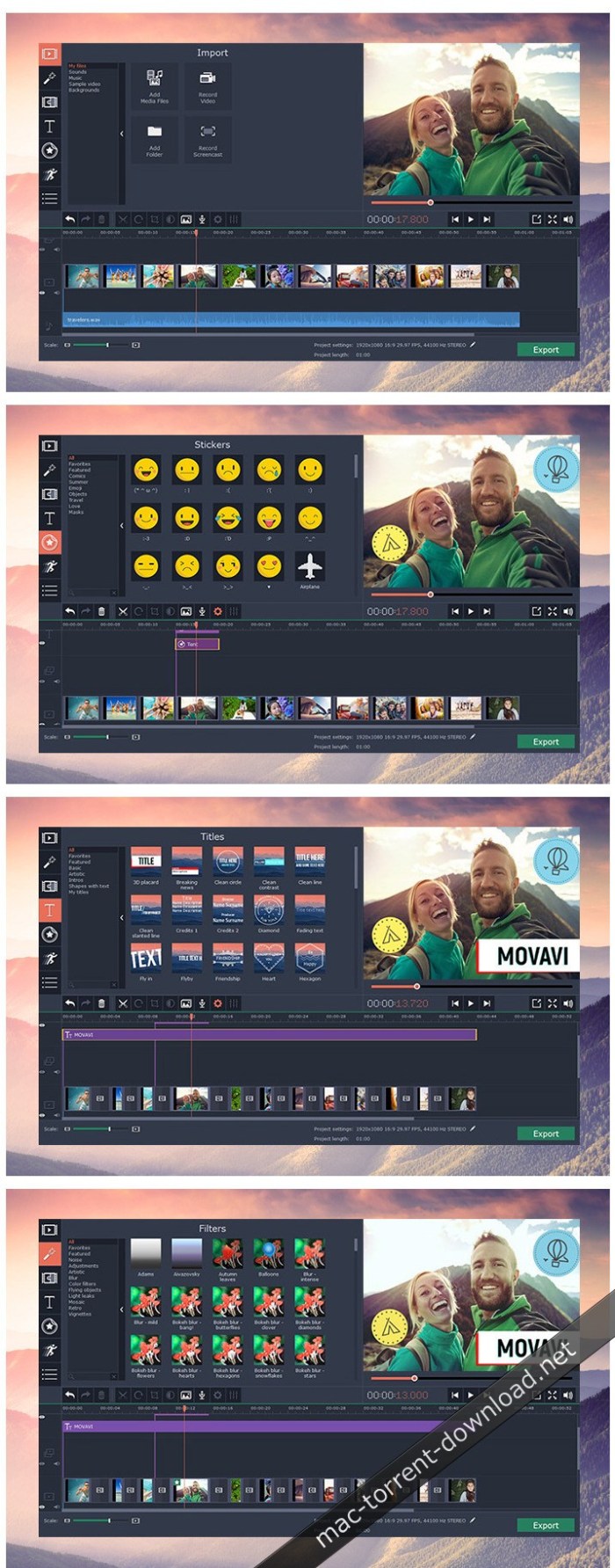 What did the movavi video editor 5 plus for mac upgrade do